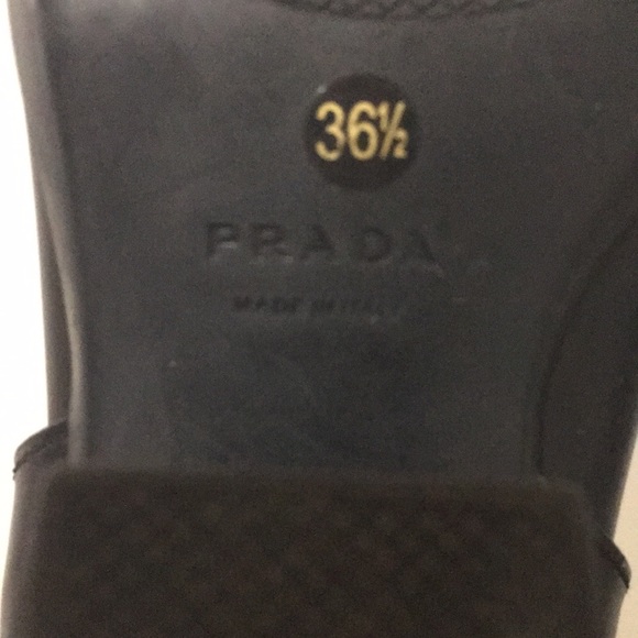 PRADA leather boos - mid calf 🔥6.5 - Picture 7 of 8
